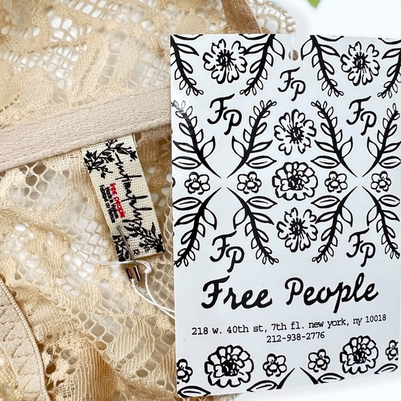 FREE People Lace Bandeau Top - Picture 9 of 10